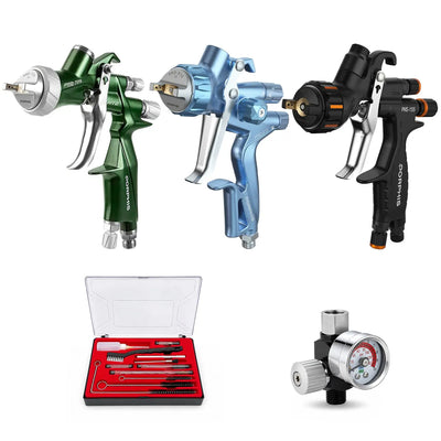 PORPHIS Complete 3-Gun Automotive Painting Combo PORPHIS