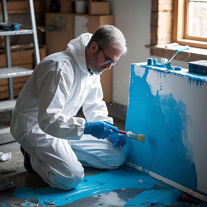 Disposable spray protective clothing