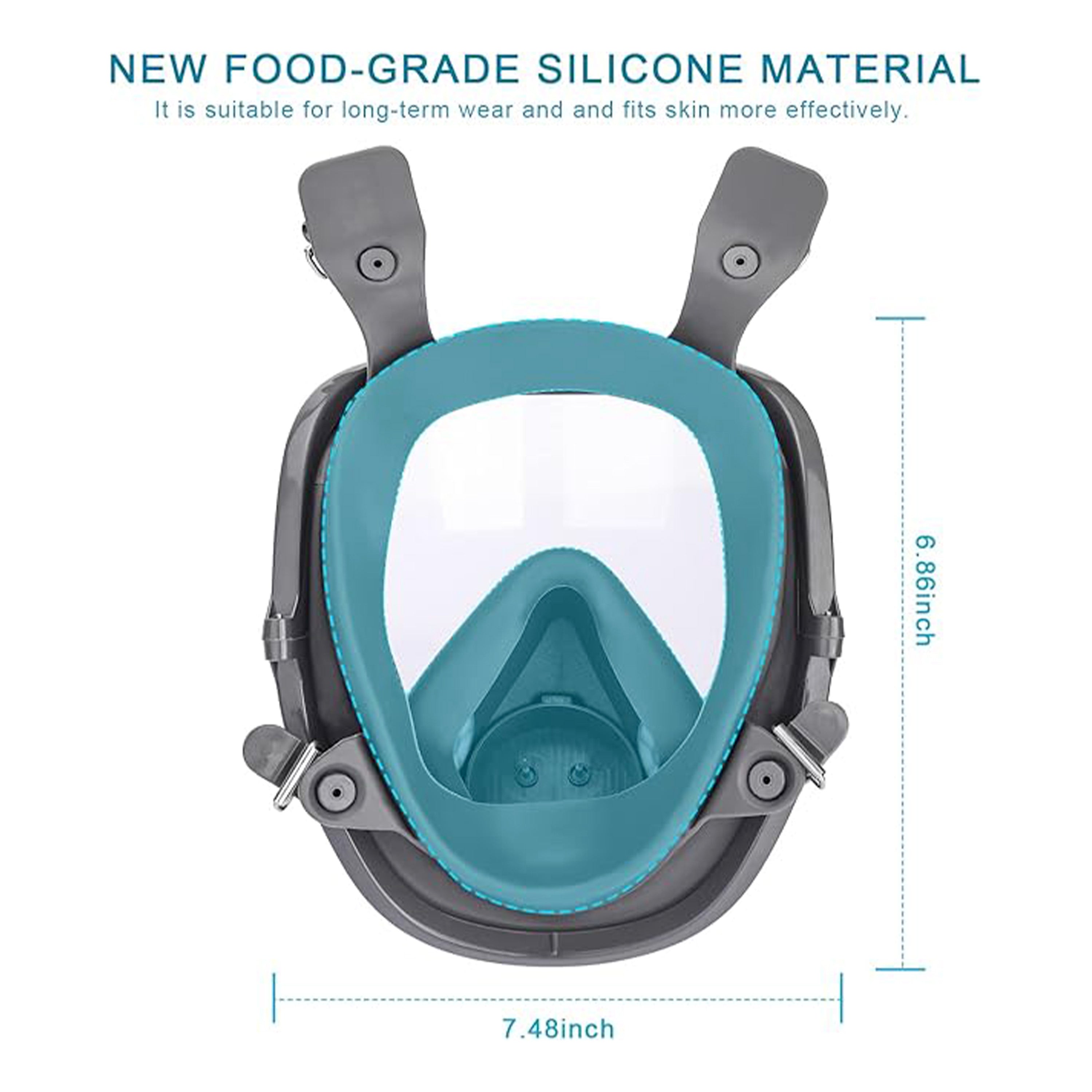 Full coverage gas mask