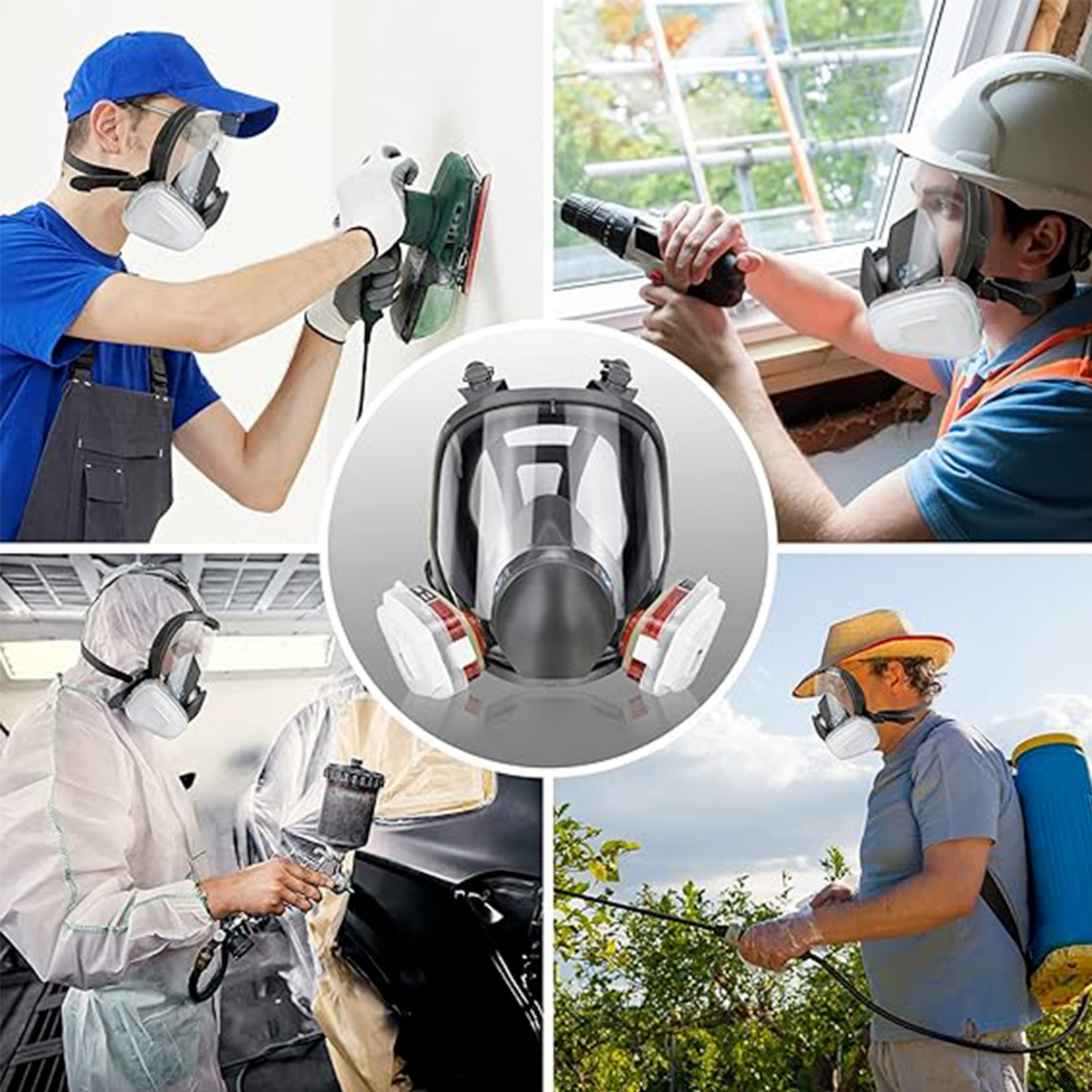 Full coverage gas mask