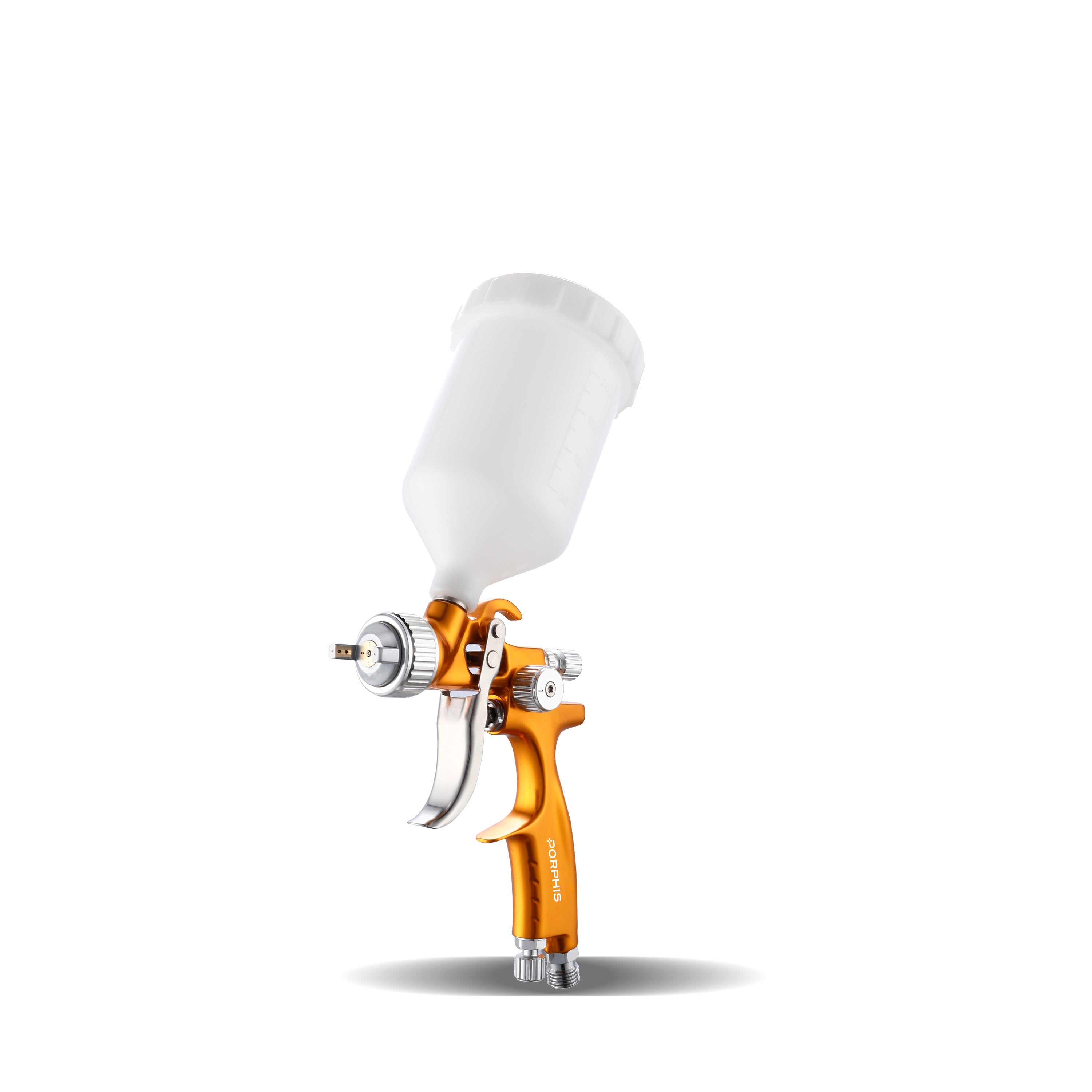 PORPHIS MPH-338 Gold LVLP Spray Gun with 600ml white plastic cup
best mini spray gun