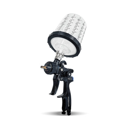 PORPHIS PHS-135 Black MP Spray Gun with 600ml paint mixing cup and adapter
professional paint gun