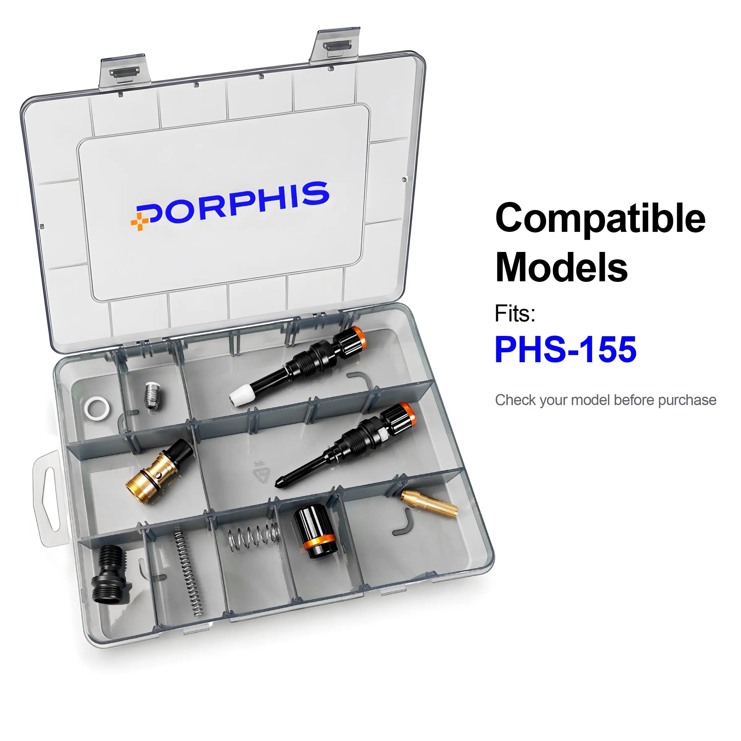 PHS-155/156 Spray Gun Spare Parts Kit PORPHIS