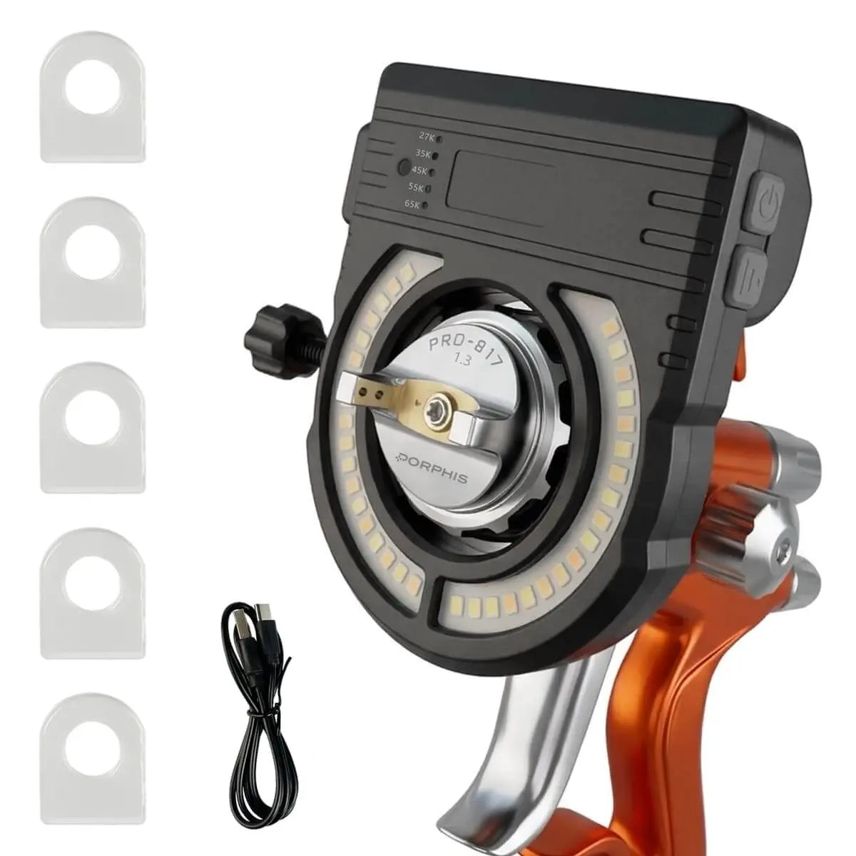 PORPHIS Spray Gun LED Light PORPHIS