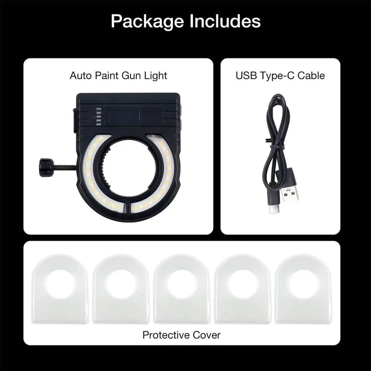 PORPHIS Spray Gun LED Light PORPHIS