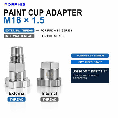 Pro Paint Mixing Cup Adapter PORPHIS