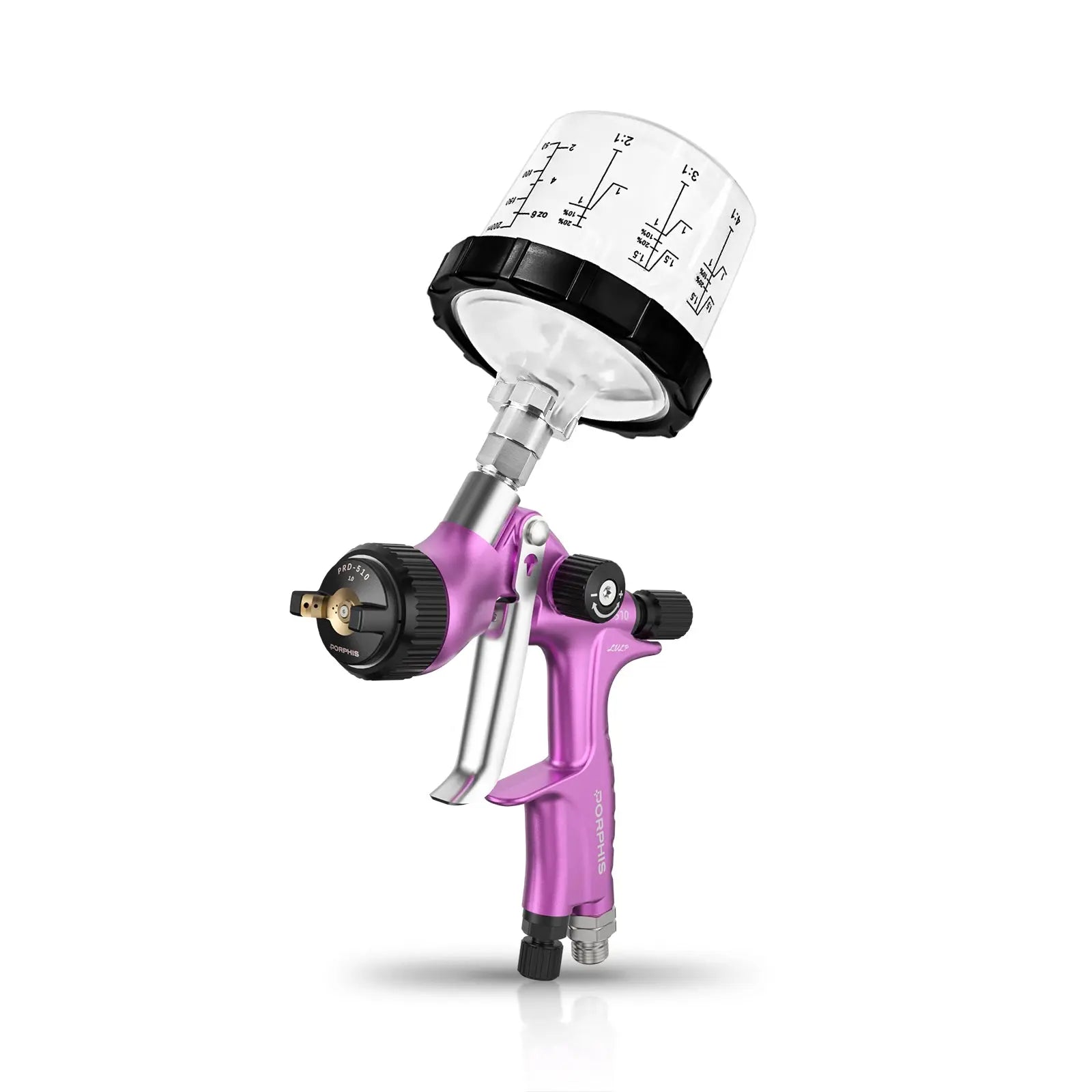 LVLP Spray Gun PRD-510 1.3mm – Small Compressor? No Problem – PORPHIS