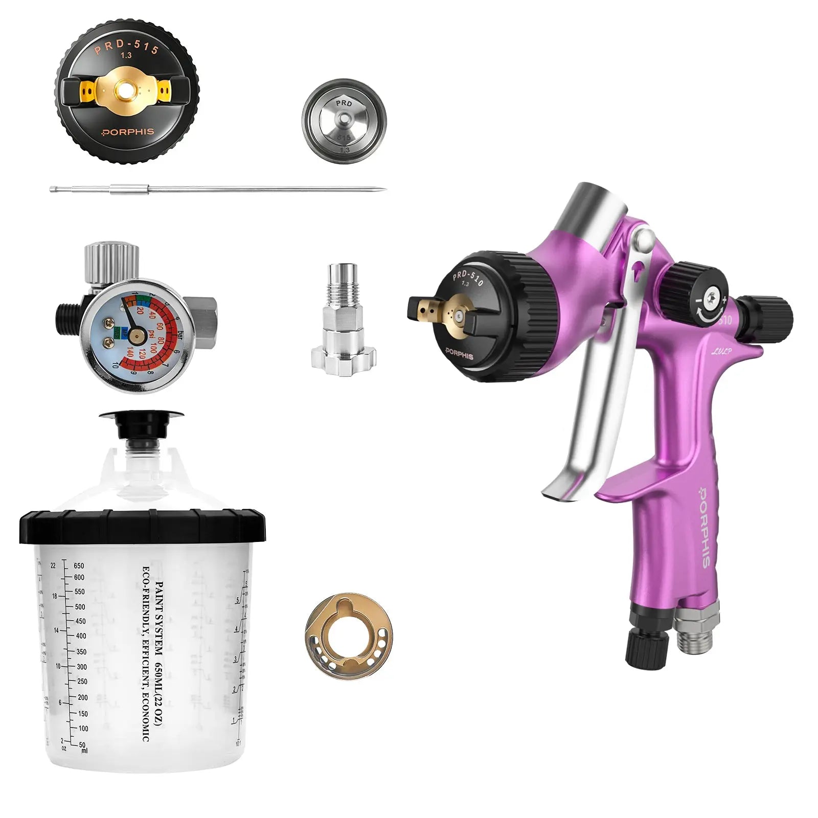 PORPHIS PRD-510 | Professional LVLP Spray Gun PORPHIS