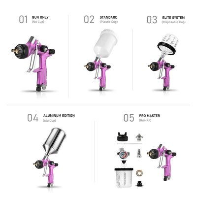 PORPHIS PRD-510 | Professional LVLP Spray Gun PORPHIS