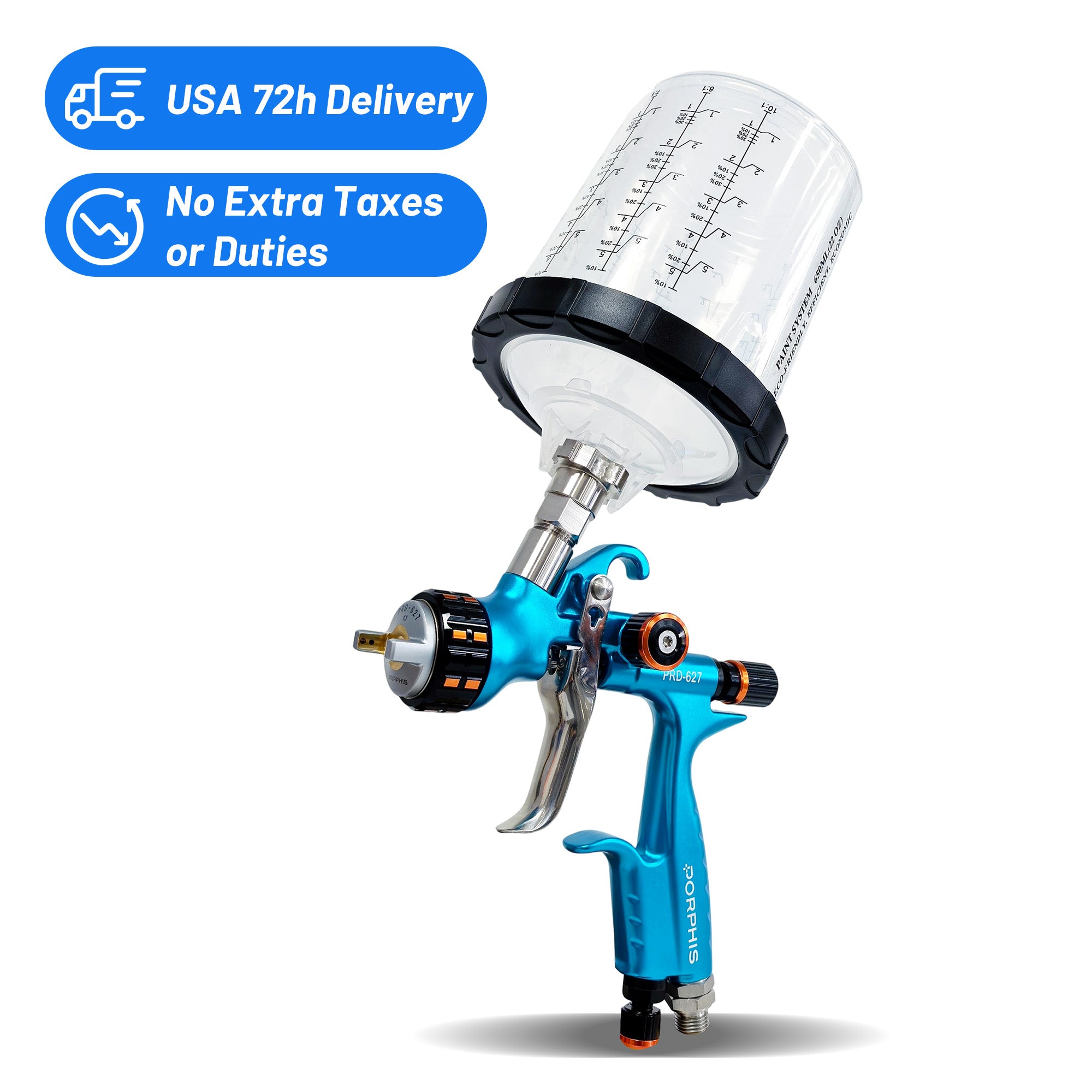 PRD-627 VS SPRAY GUN (USA 72-Hour Delivery) – PORPHIS