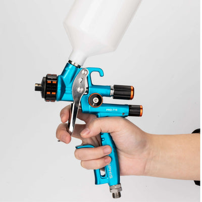 PORPHIS PRD-716 Blue Car Spray Gun
best professional paint sprayer