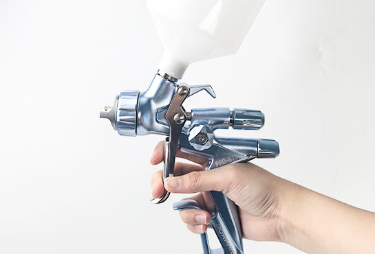 PORPHIS PRD-815 Blue 1.3mm Spray Gun Horizontal orientation
