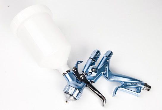 PORPHIS PRD-815 Blue 1.3mm Spray Gun Featuring an advanced fluid needle seal