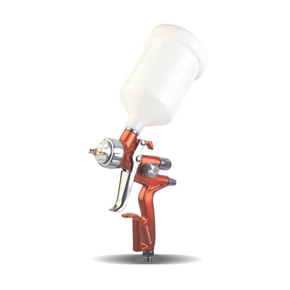 PORPHIS PRD-817 Orange VS Spray Gun with 600ml white plastic cup
best clear coat gun
best base coat gun