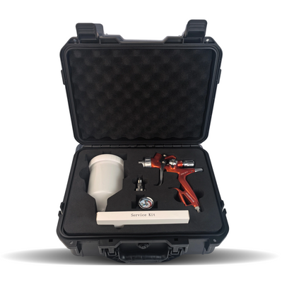 PORPHIS PRD-817 Orange VS Spray Gun with premium plastic box kit
best air spray paint gun