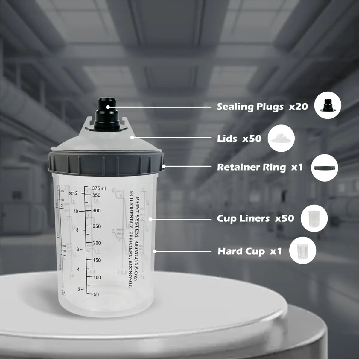 Paint Mixing Cup Kit (USA 72-Hour Delivery) PORPHIS