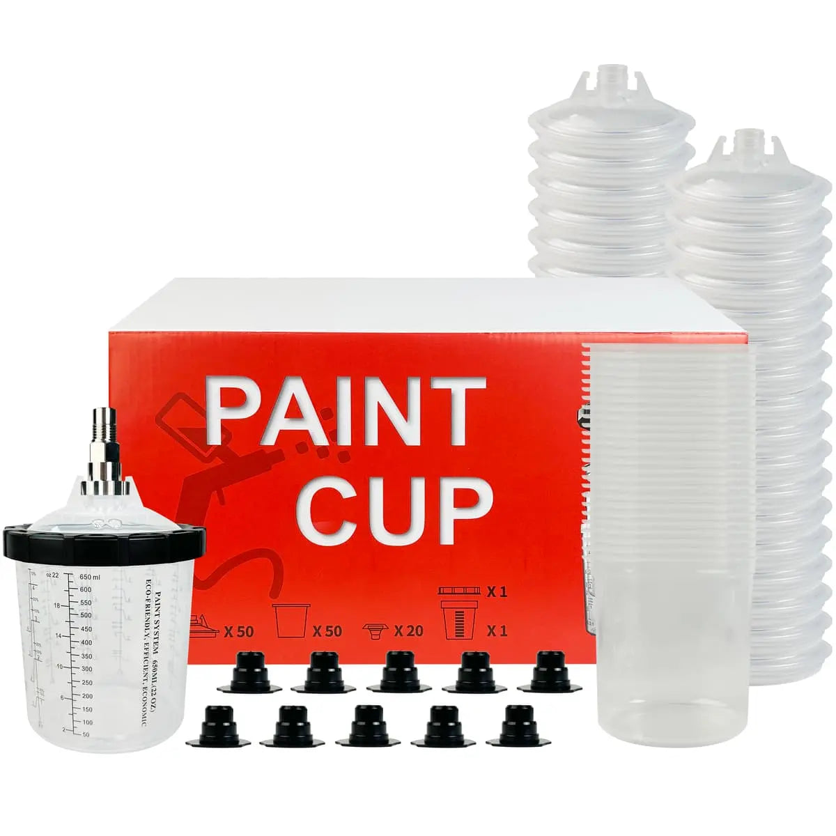 Paint Mixing Cup Kit (USA 72-Hour Delivery) PORPHIS