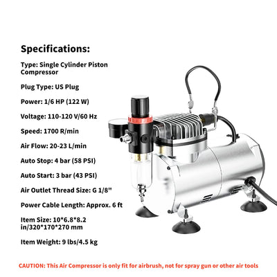 Small air compressor PORPHIS