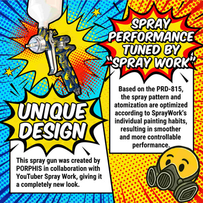 PORPHIS X Spray Work | Limited Edition Spray Gun PORPHIS