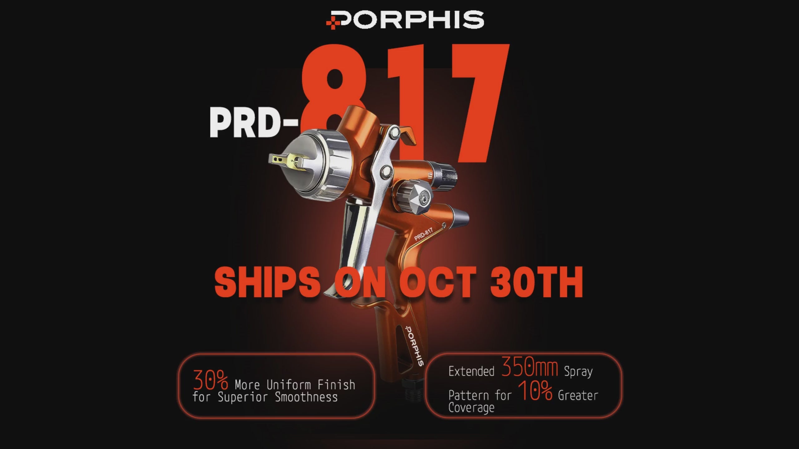 ALL NEW PRD-817 1.3MM VS SPRAY GUN
